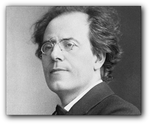 (Original Caption) 1909-Portrait of composer Gustav Mahler, taken in America.